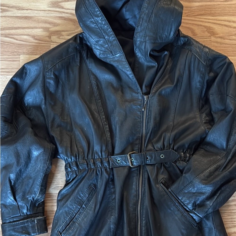 AKTA LÄDER genuine leather jacket - Picture 3 of 10